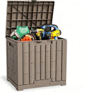 31 Gallon Resin Deck Box, Package Delivery Box by LAUSAINTHOME