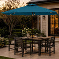 6.5 x 10ft Rectangular Patio Umbrella by PatioKingdom