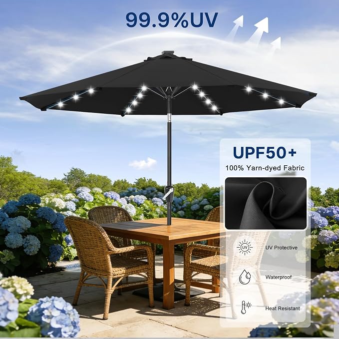 ABCCANOPY Solar Led Patio Umbrella - Image 5