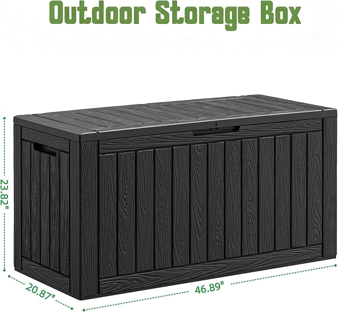 Outdoor Storage Waterproof Deck Box - Image 2