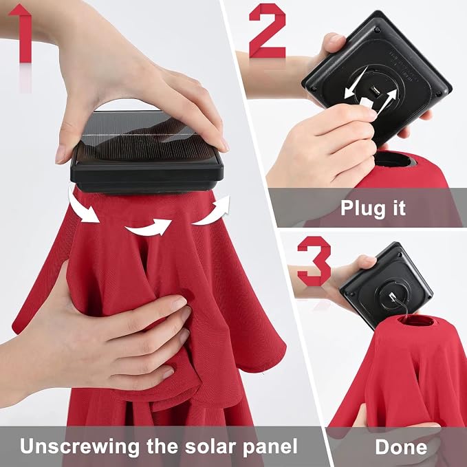 ABCCANOPY Solar Led Patio Umbrella - Image 8