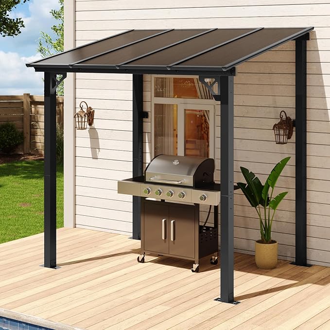 Aoxun 8’x5’ Gazebo for Patio, Gazebo Pergola by Aoxun
