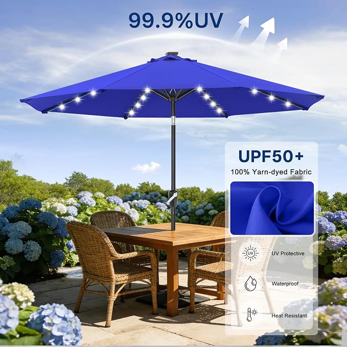 ABCCANOPY Solar Led Patio Umbrella - Image 5