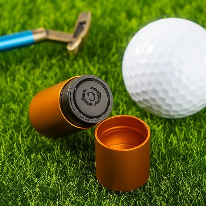 STAMTECH Custom Golf Ball Stamp - Personalized Golf Ball Stamp Markers with Monogram to Indentify Golf Balls, Add a Personal Touch to Your Golf Game(Green)