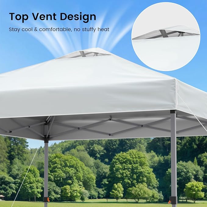 Raynesys 10x10ft Pop Up Canopy Tent - Image 5