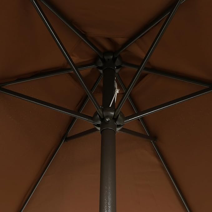 7.5 ft Patio Umbrella, Yard Umbrella, Outdoor Market Umbrella - Image 3