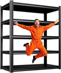 72''H 35''W Storage Shelves Garage Shelving, Adjustable Garage Shelves by KORVENA