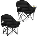 Oversized Camping Chair for Adults 2 Pack by PUVASIA