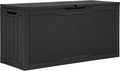YITAHOME 80 Gallon Outdoor Storage Box | Large Water Resistant Resin Deck Box by YITAHOME