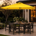 6.5 x 10ft Rectangular Patio Umbrella by PatioKingdom