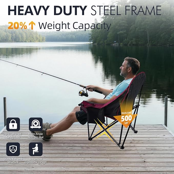 Oversized Camping Chairs for Adults - Image 5
