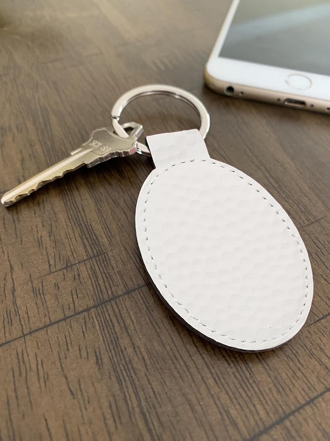 LaserGram Oval Keychain, Water Polo, Personalized Engraving Included
