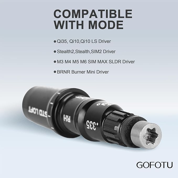 2PCS Adapter Sleeve Compatible with Taylormade Qi35 Qi10 M3 M4 M5 M6 SIM SIM2 Stealth Stealth 2 .335