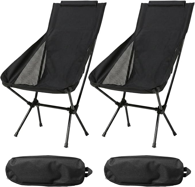 Wind Tour Portable Camping Chair Lightweight Foldable Outdoor Chair by Wind+Tour