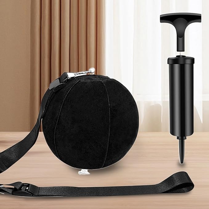 Inflatable Golf Trainer – Swing Practice Ball, Adjustable Postures Corrector, Training Fitness Tool | Performance Enhancement Kit, Lightweight Practice Aid for Men Women Boys Teens Youth Cyclists