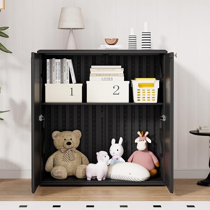 HOMSPARK Indoor/Outdoor Storage Cabinet - Image 4