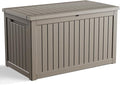 280 Gallon Waterproof Outdoor Storage Box, UV Resistant Resin Deck Box by KFY