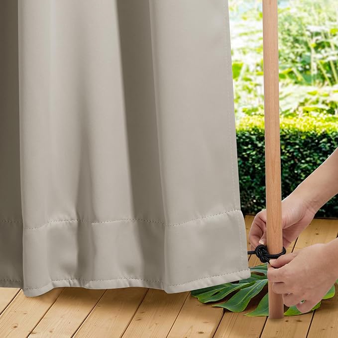 NICETOWN Windproof Outdoor Curtains - Image 5