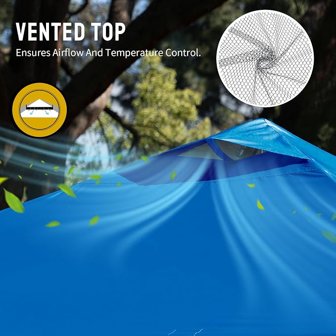CROWN SHADES 12x12 Pop Up Canopy Tent - Image 5