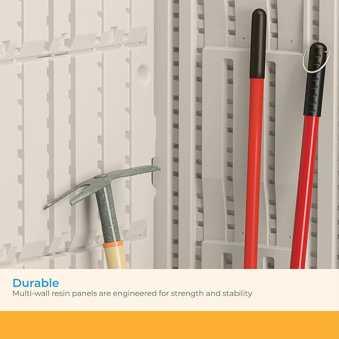 Suncast Vertical Outdoor Storage Shed - Image 5