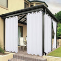 BONZER Outdoor Curtains for Patio Water Resistant | Heavy Privacy Light by Bonzer