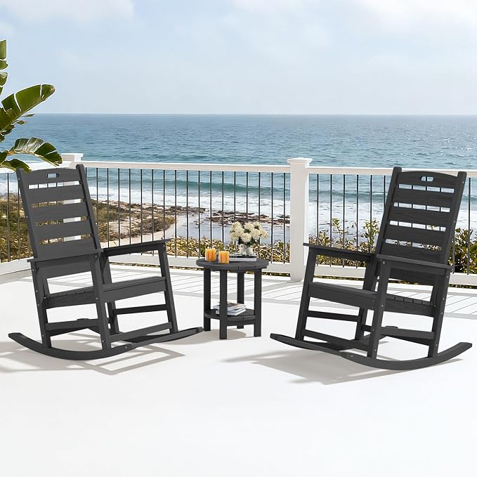 SERWALL 2-Pc Rocking Chair Set - Image 10