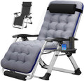 MOPHOTO Zero Gravity Chair Oversize, Outdoor Padded Lounge Chair by MOPHOTO