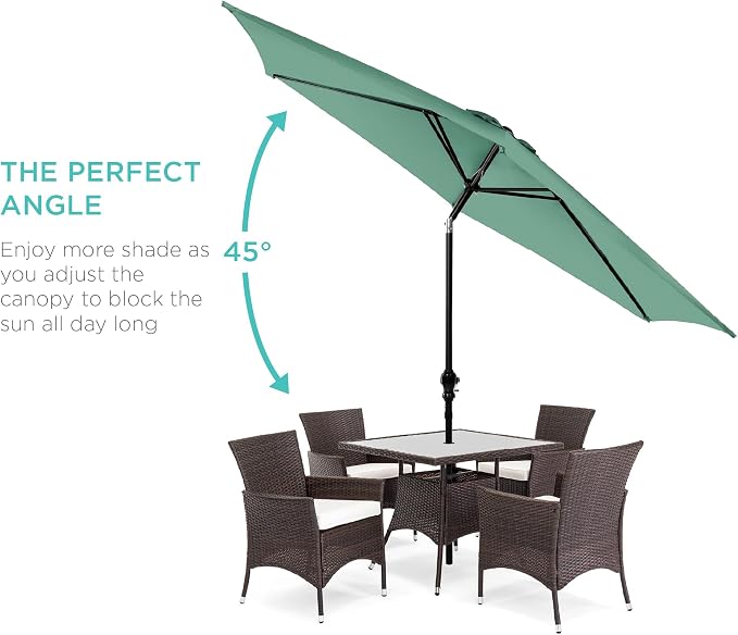 Best Choice Products 10ft Outdoor Patio Umbrella, Outdoor Table Umbrella - Image 2
