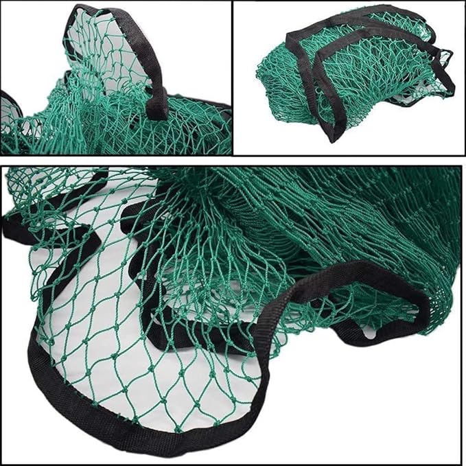 Multifunction Golf Ball Netting Impact Golf Barrier Net Practice Hitting Net for Indoor or Outdoor Use 10 x 3 Ft- 10x 30 Ft