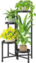 iDavosic.ly Plant Stand Indoor Outdoor, 4 Tier Metal Corner Shelf, Folding by iDavosicly