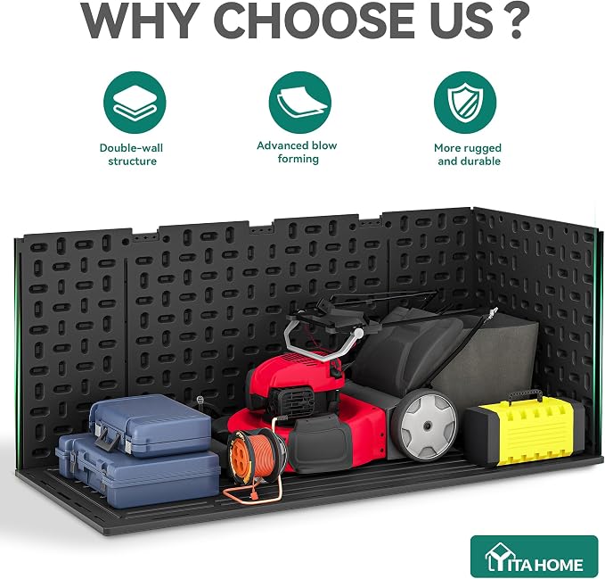 YITAHOME 260 Gallon Large Deck Box - Image 5