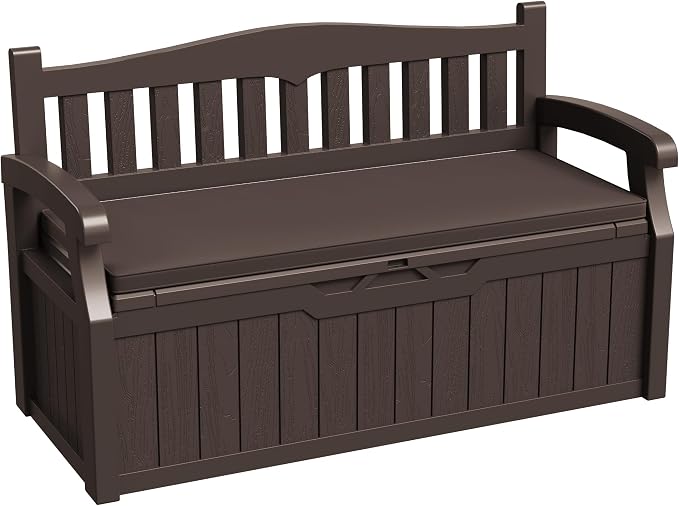 Greesum 80 Gallon Outdoor Storage Bench Deck Box by BuynowfromGreesum