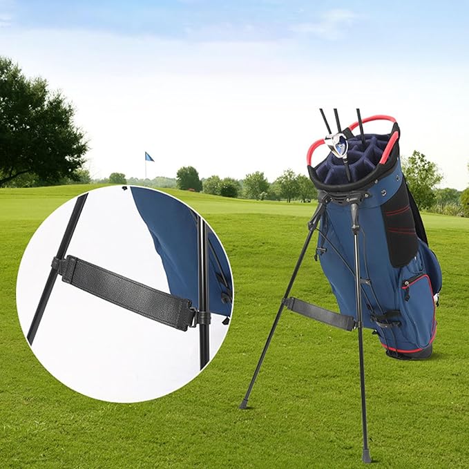 1Pc Golfs Bag Stand Attachment Golfs Stands Bag Leg Holder Fixation Strap Bags Legs Stabilizer Straps Enduring Adjustable Leg Holder