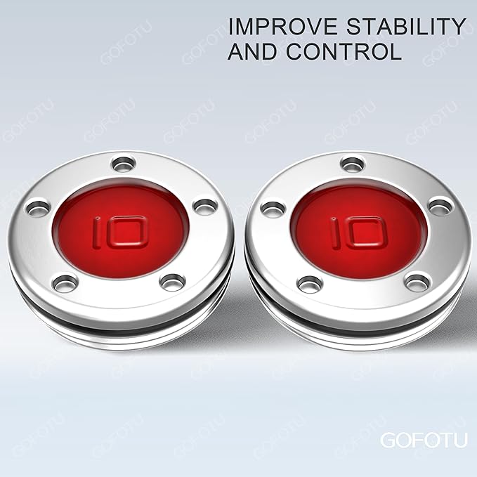 2pcs 5g/10g/15g/20g/25g/30g/35g/40g/45g Golf Custom Weights Compatible with Titleist Scotty Cameron Golf Club Putters Newport Red (2PCS10g(Doesn't include Wrench))