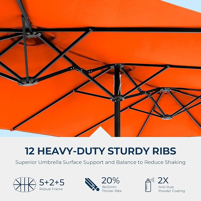 Rectangular Patio Umbrella - Image 6