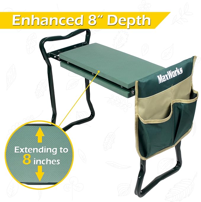 MaxWorks 50921 Folding Garden Kneeler Stool - Image 3