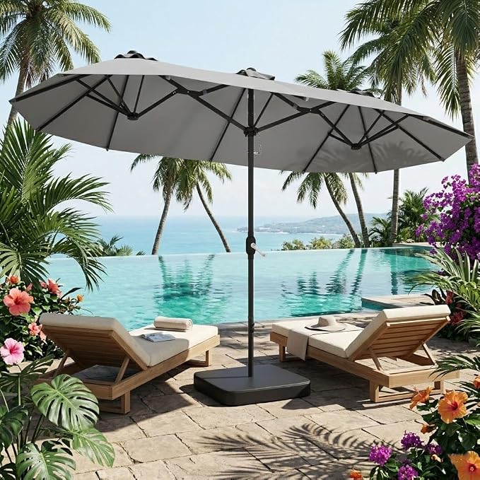 DomeShade 15ft Patio Umbrella - Image 6