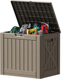 Devoko 40 Gallon Deck Box Lockable Outdoor Storage Box Waterproof by DEVOKO