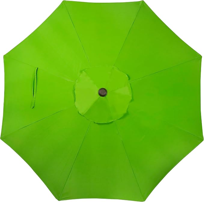 9' Outdoor Patio Umbrella, Outdoor Table Umbrella, Yard Umbrella, Market - Image 4