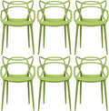 2xhome Modern Dining Chair | Stackable Indoor or Outdoor Entangled Side Chair | by 2xhome