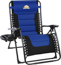 Colegence Oversized Padded Zero Gravity Chair, 400 lb, 0-170° locking recline by ColegenceOutdoor