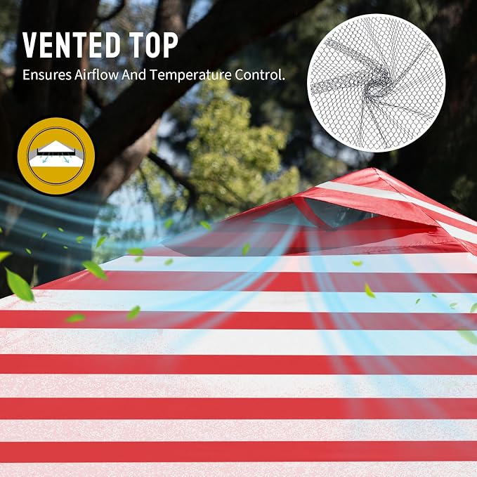 CROWN SHADES 10x10 Pop Up Canopy Tent - Image 5