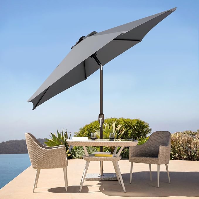 7.5 ft Patio Umbrella, Yard Umbrella, Outdoor Market Umbrella - Image 7