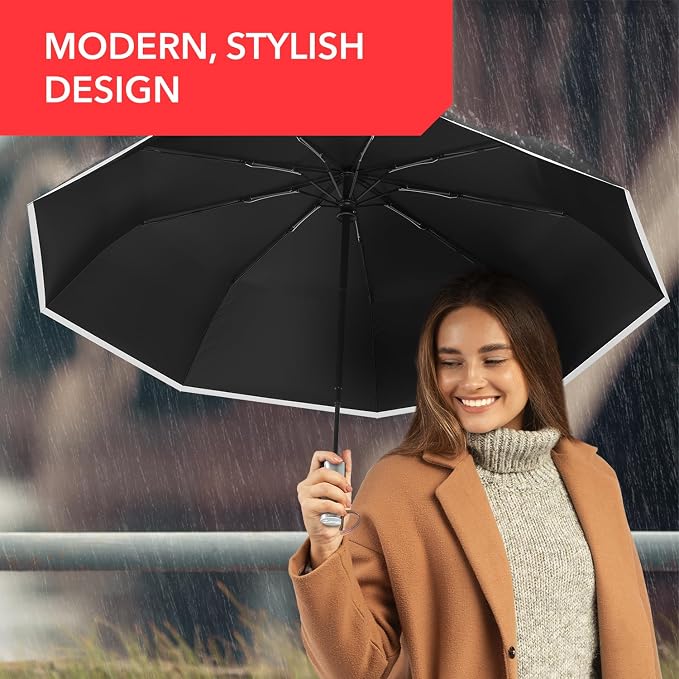 Windproof Travel Umbrella - Image 9