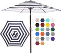 JEAREY 7.5 ft Outdoor Patio Umbrella, Table Umbrella, Tilt & Crank lift by JEAREYOutdoorsCollection