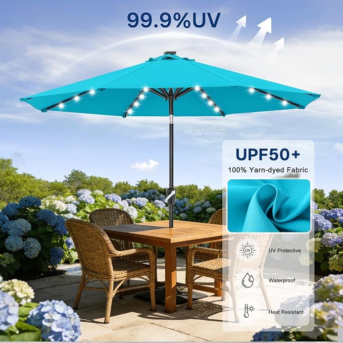 ABCCANOPY Solar Led Patio Umbrella - Image 5