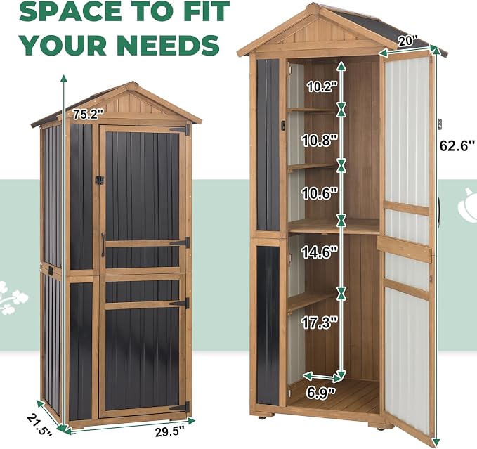Large Outdoor Storage Cabinet - Image 4