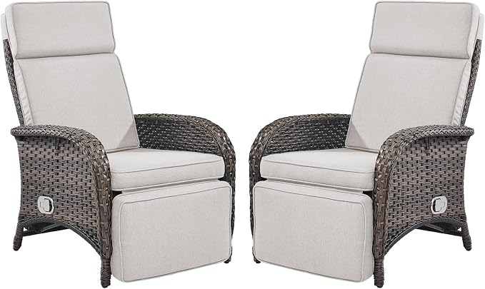 Versatile Outdoor Recliner Chair by Belord
