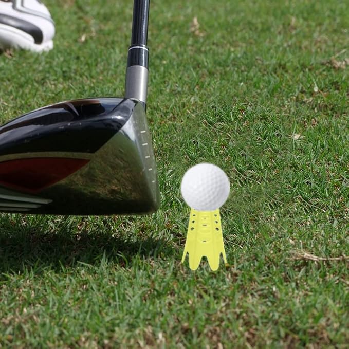 Plastic Golf Tees, Golf Simulator Tees for Home, Outdoor Indoor Golf Tees Simulator Practice Training, Golf Mat Tees for Winter Turf and Driving Range