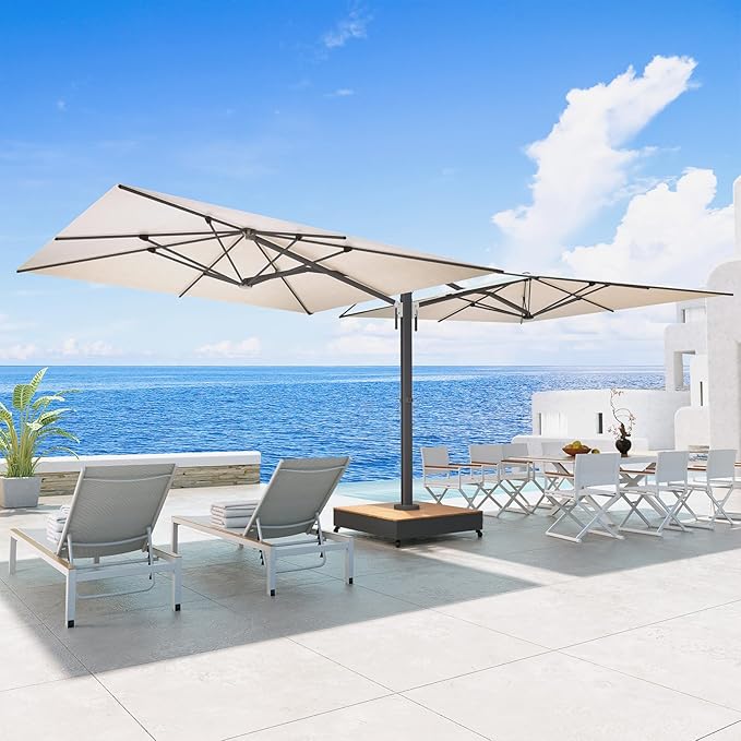 Grand patio 10x10 FT Large Patio Umbrella by GrandPatio